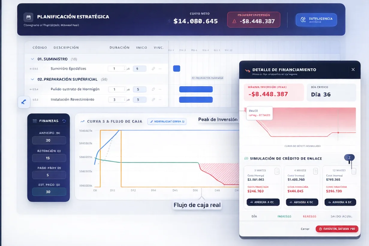 Dashboard SEPO Flujo de Caja